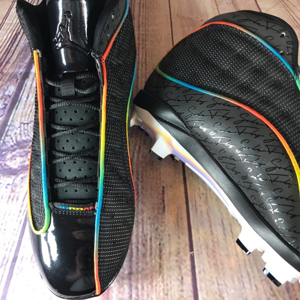 NIKE Air Jordan XIII 13 SoleFly MCS Baseball - Picture 7 of 8